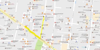 نقشہ کے sukhumvit بینکاک